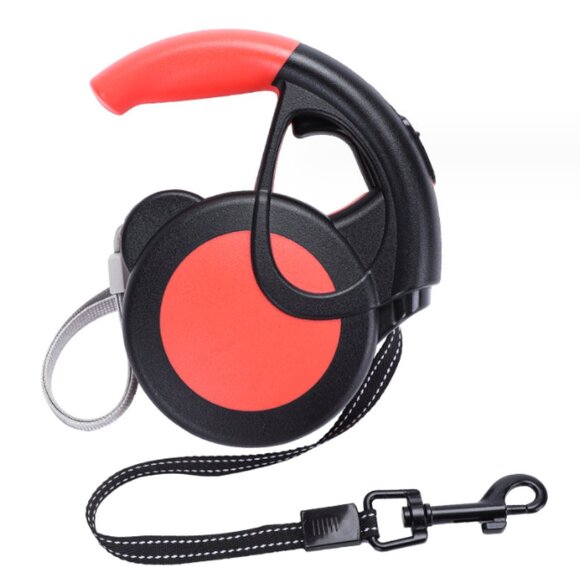 Automatic Retractable Pet Leash – Durable Nylon, 16 ft Rope, One-Handed Braking - Picture 10 of 13